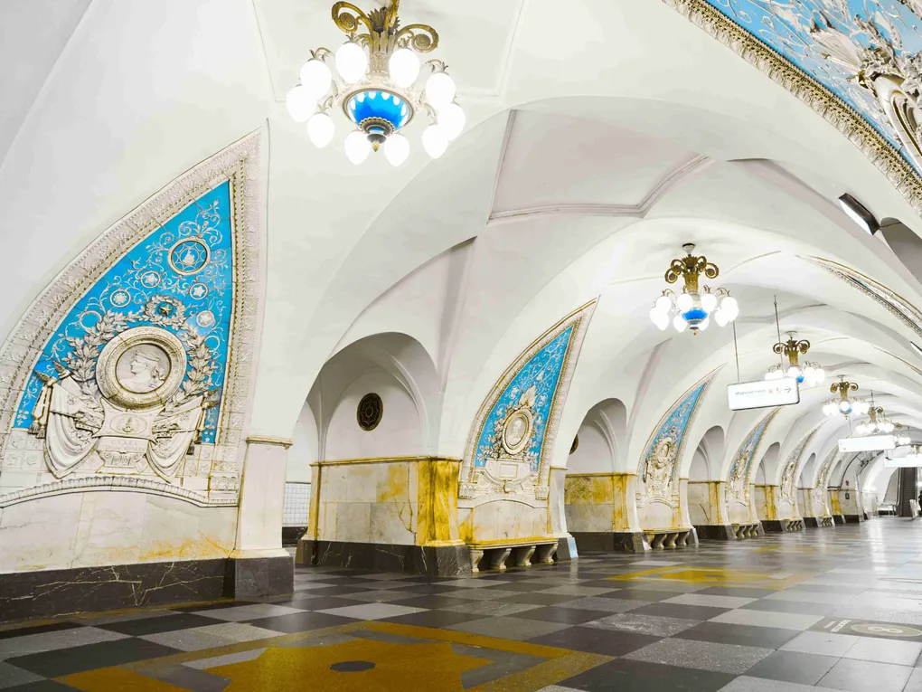 Станция «Таганская» Кольцевой линии Московского метрополитена. Фотография предоставлена Московским метрополитеном